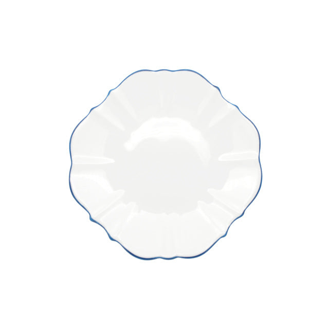 Amelie Royal Blue Rim Salad Plate, 8.5"