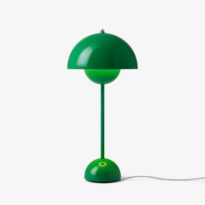 Verner Panton Flower Pot Table Lamp, Signal Green