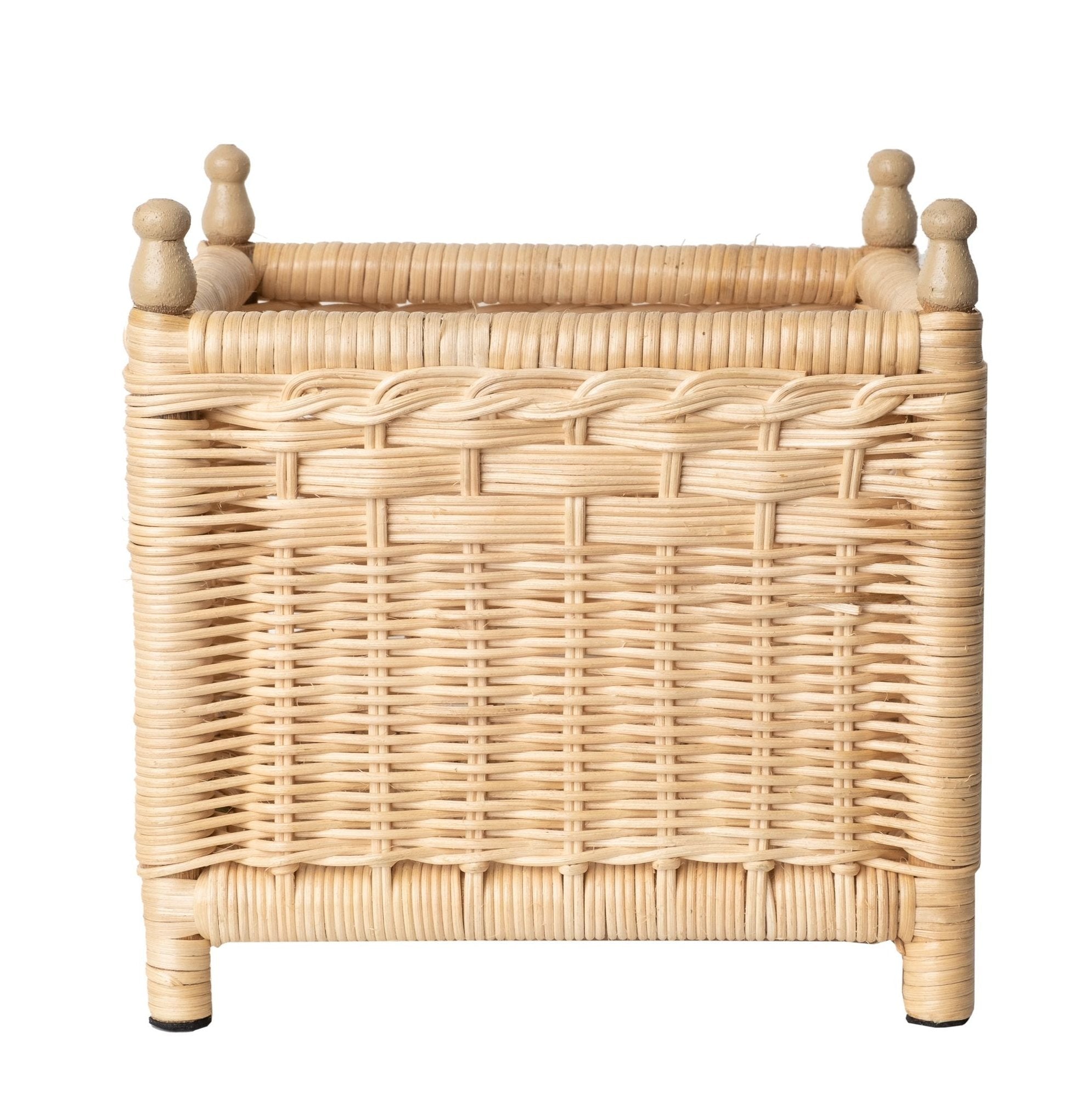 Elisha Natural Wicker Cachepot, Multi Sizes