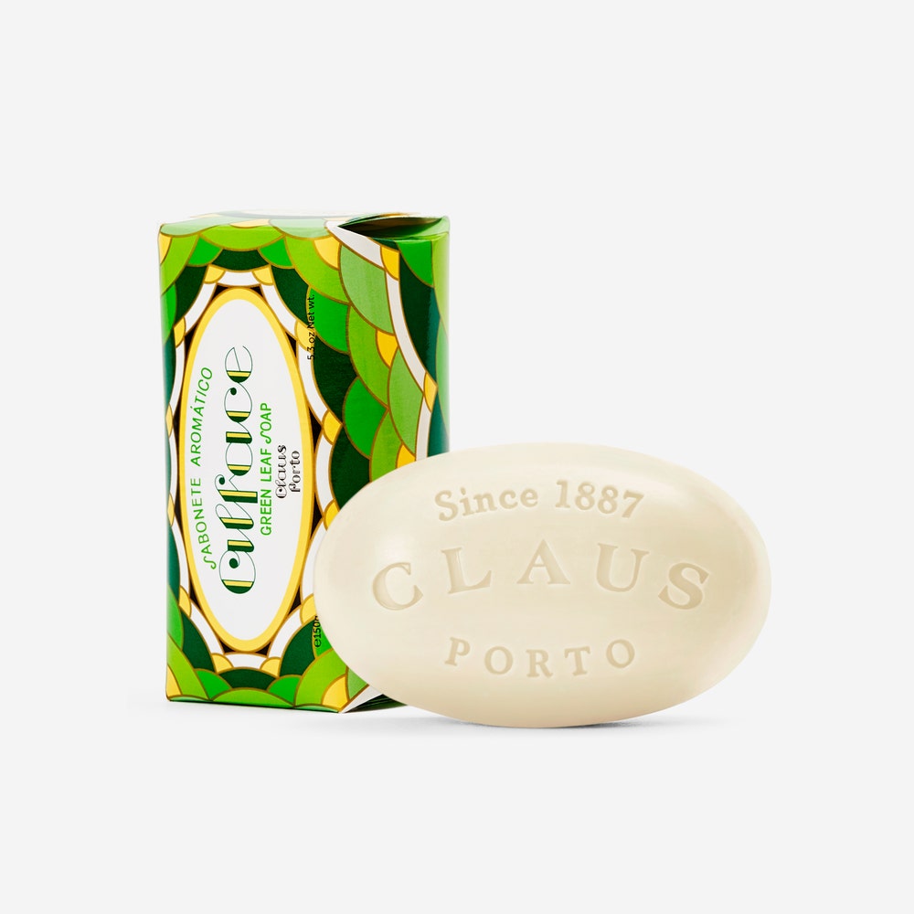 Claus Porto Alface Green Leaf Soap
