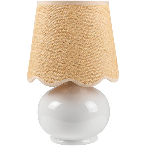 Evers Tiny Table Lamp, White