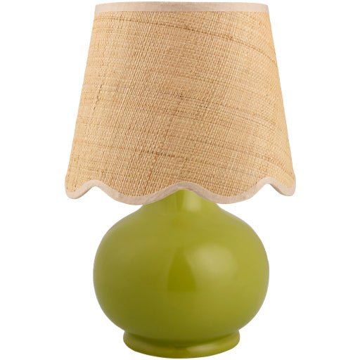 Evers Tiny Table Lamp, Citron