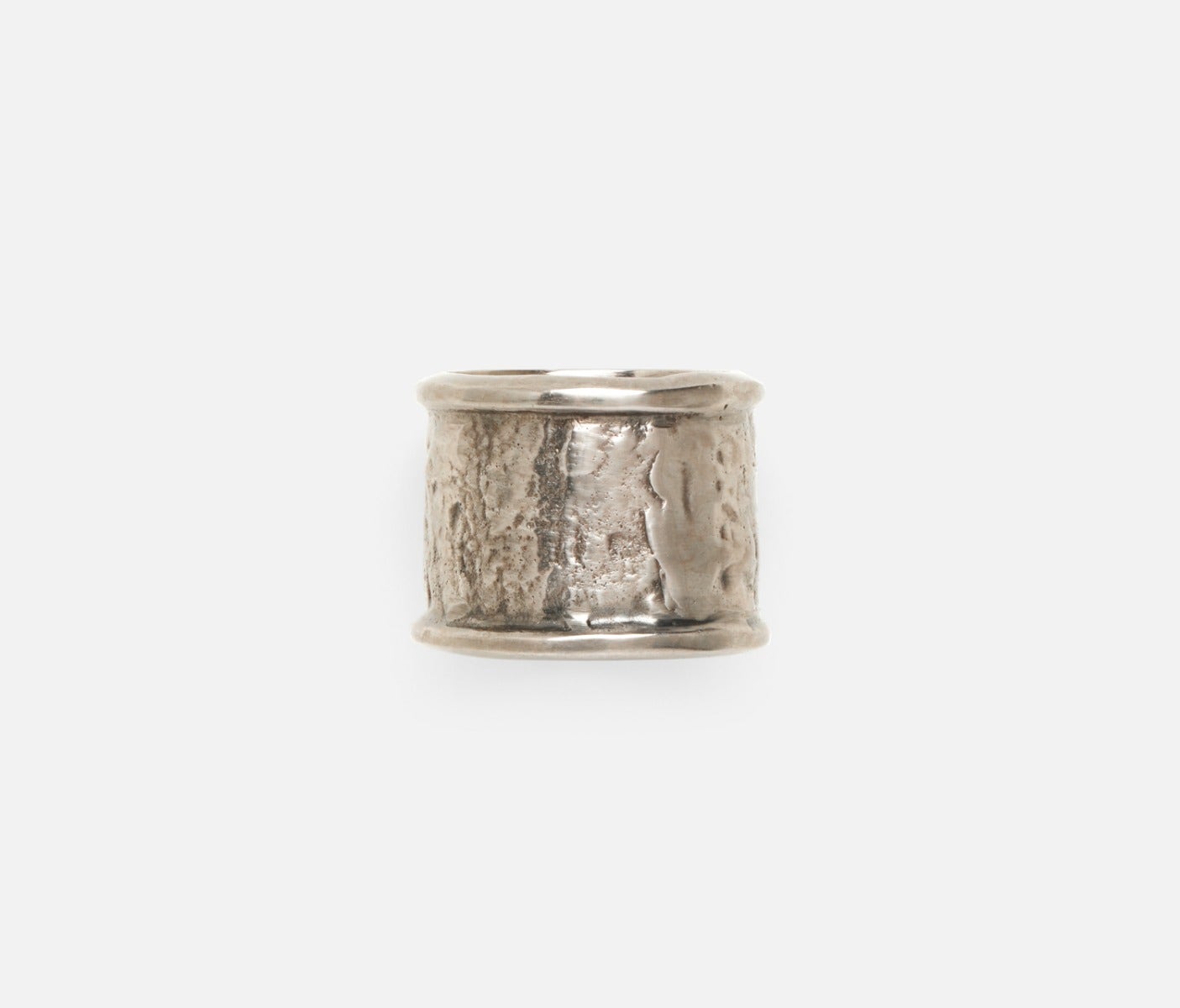 Melvin Antiqued Pewter Napkin Ring, Set of 4