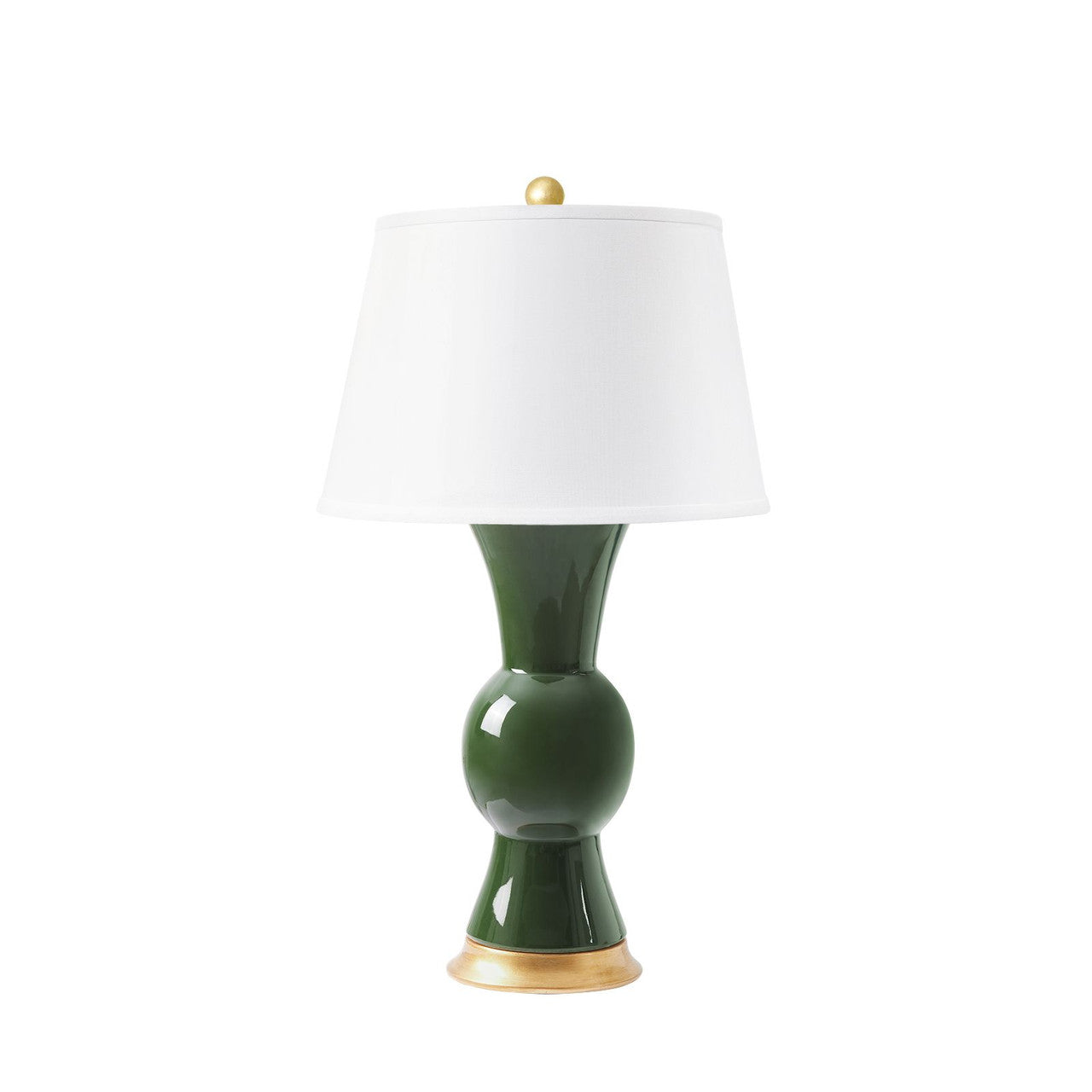 Tao Table Lamp, Dark Green