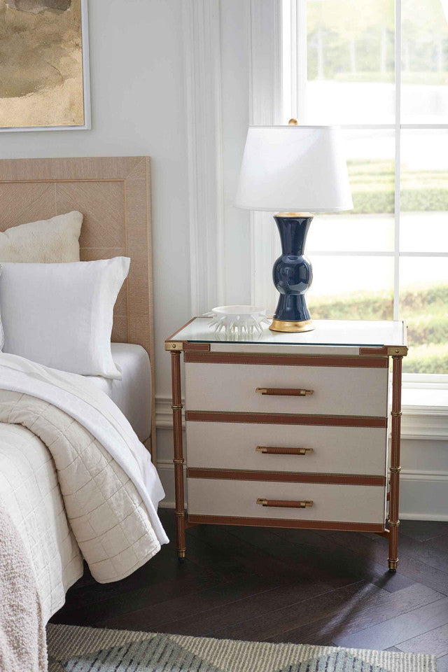 Tao Table Lamp, Navy Blue
