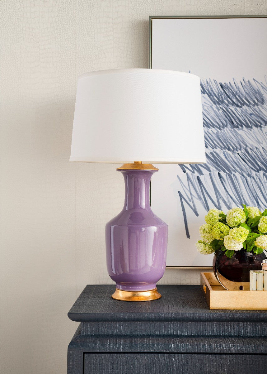 Thalia Table Lamp, Lilac