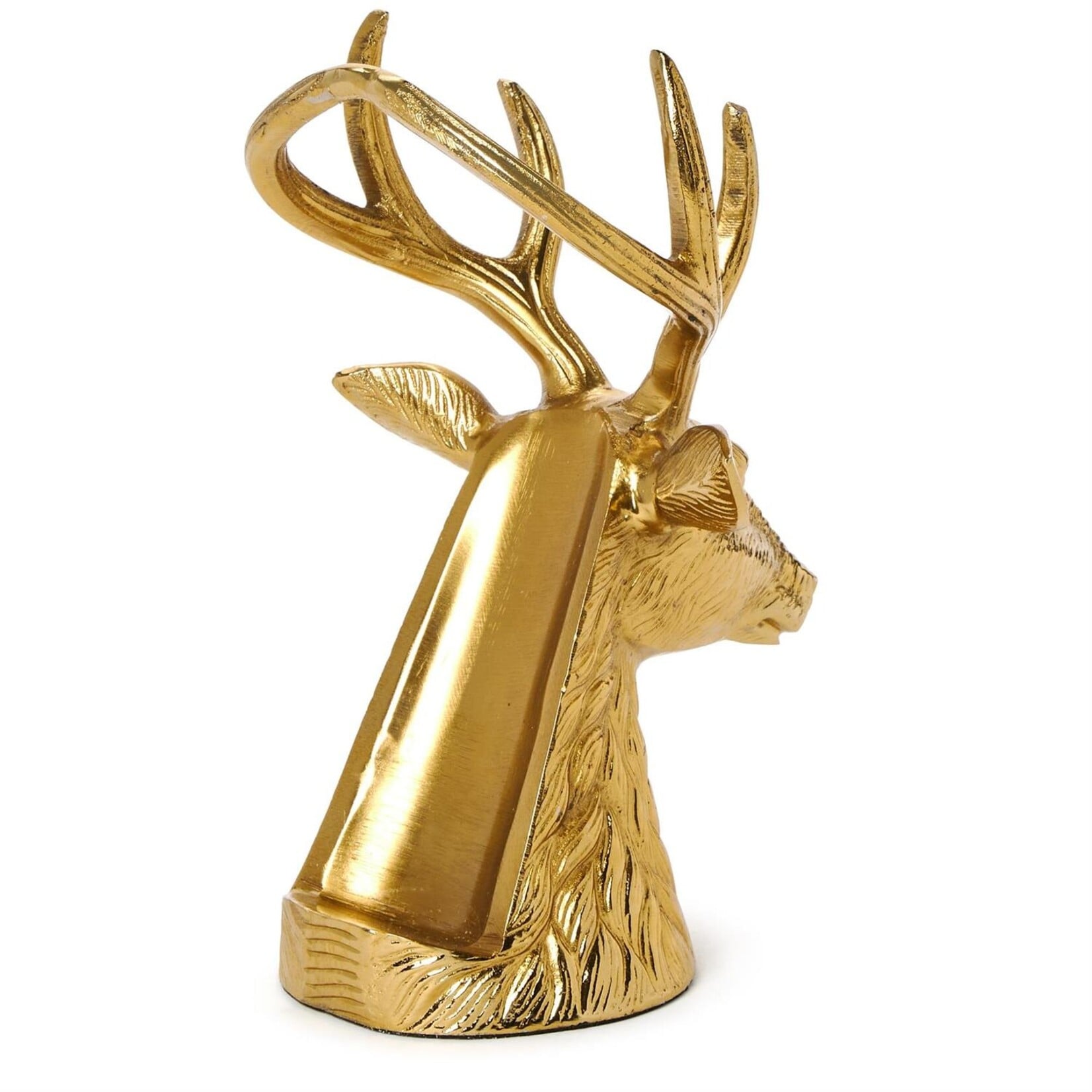 Luxe Holiday Stag Bottle Holder