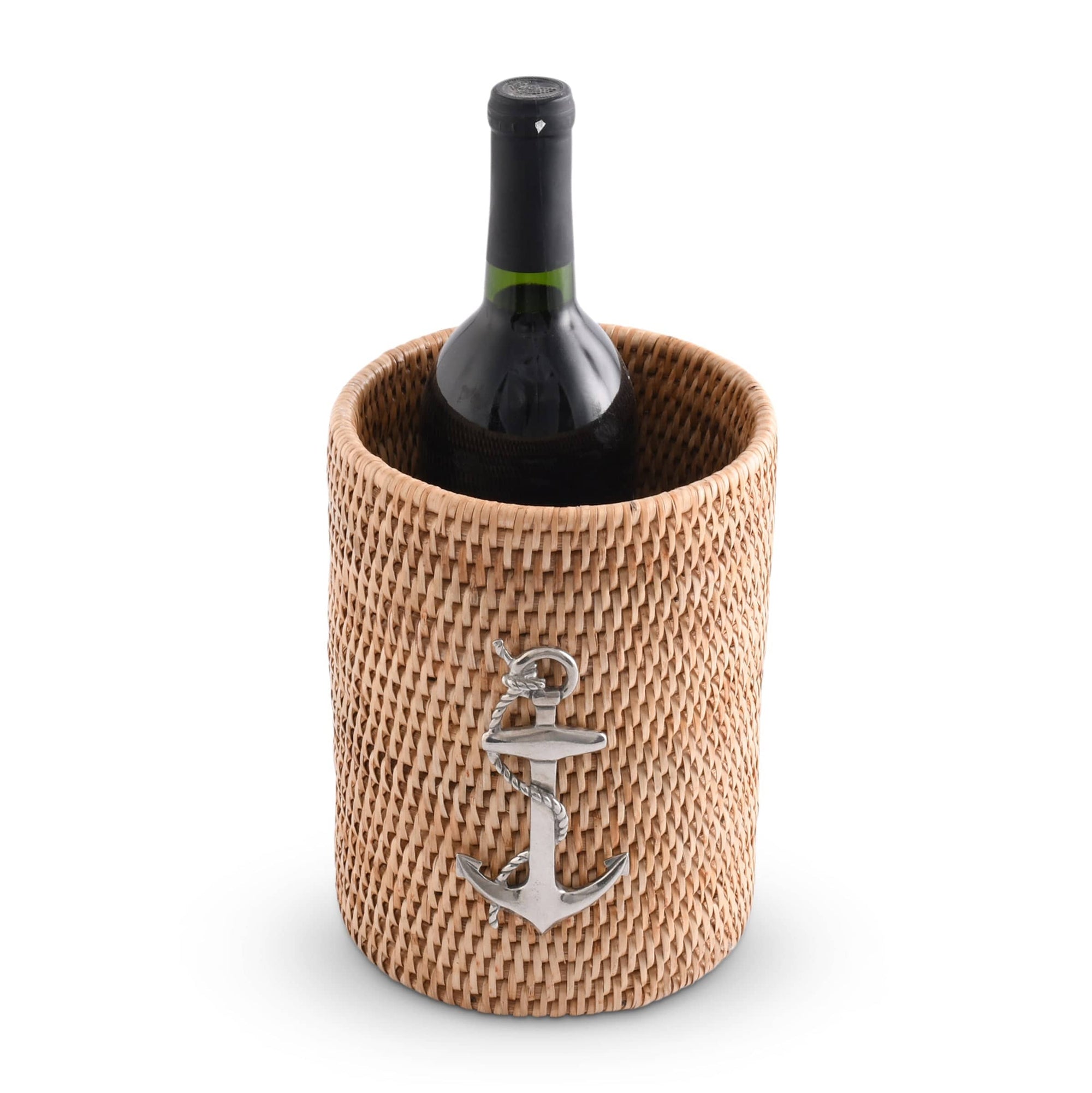 Anchor Hand Woven Rattan Utensils Holder