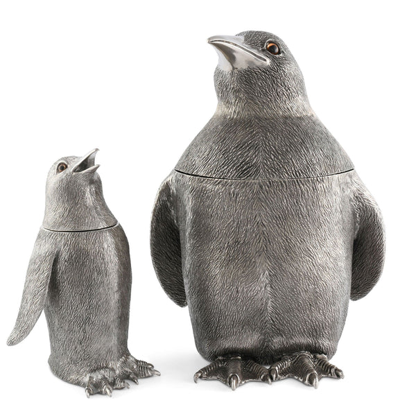 Pewter Penguin Shaker - Hunt and Bloom