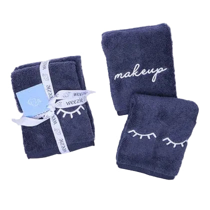 Weezie Makeup Towels Pair, Wash & Wink