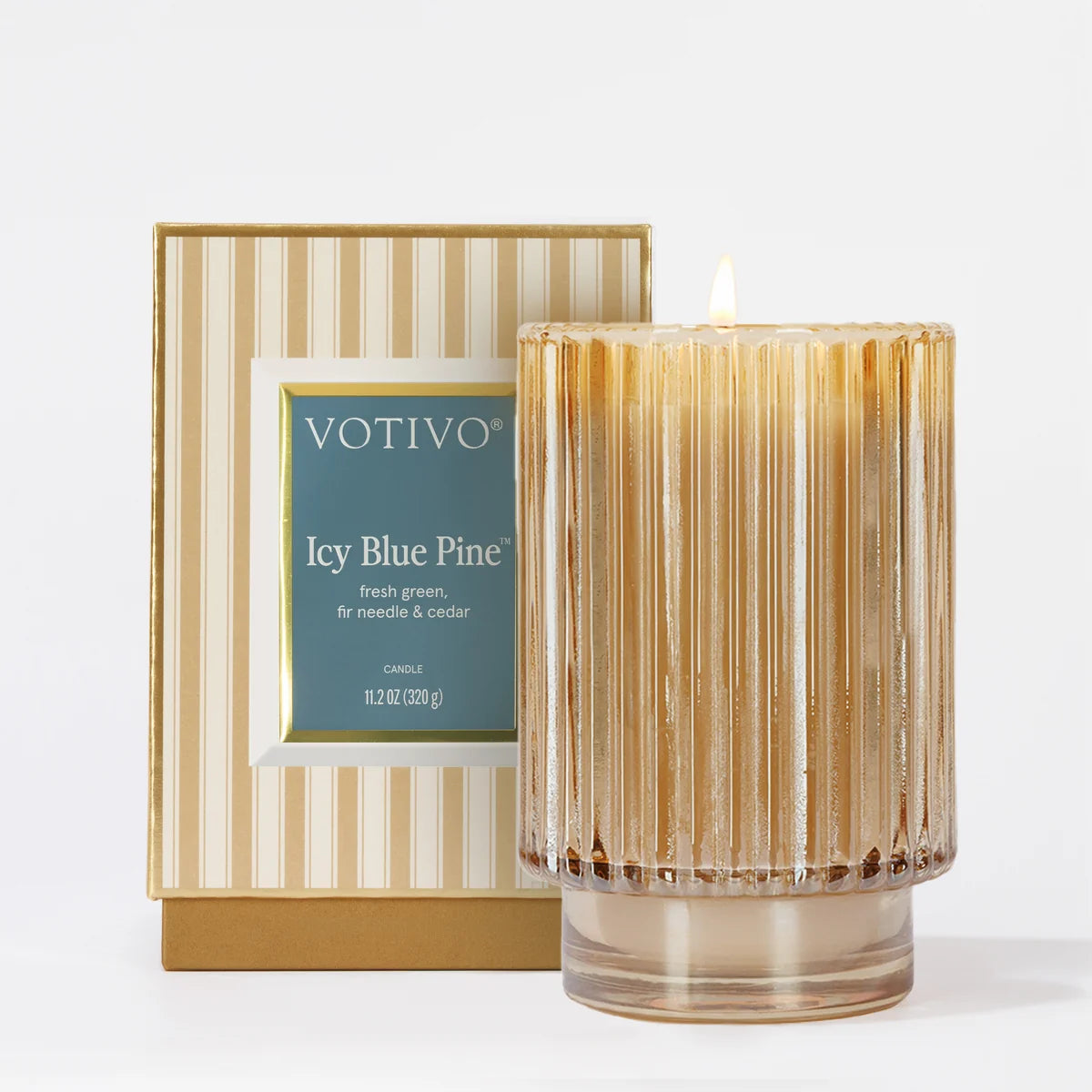 Votivo Icy Blue Holiday Candle