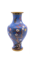 Vintage Cloisonne Vase - Hunt and Bloom