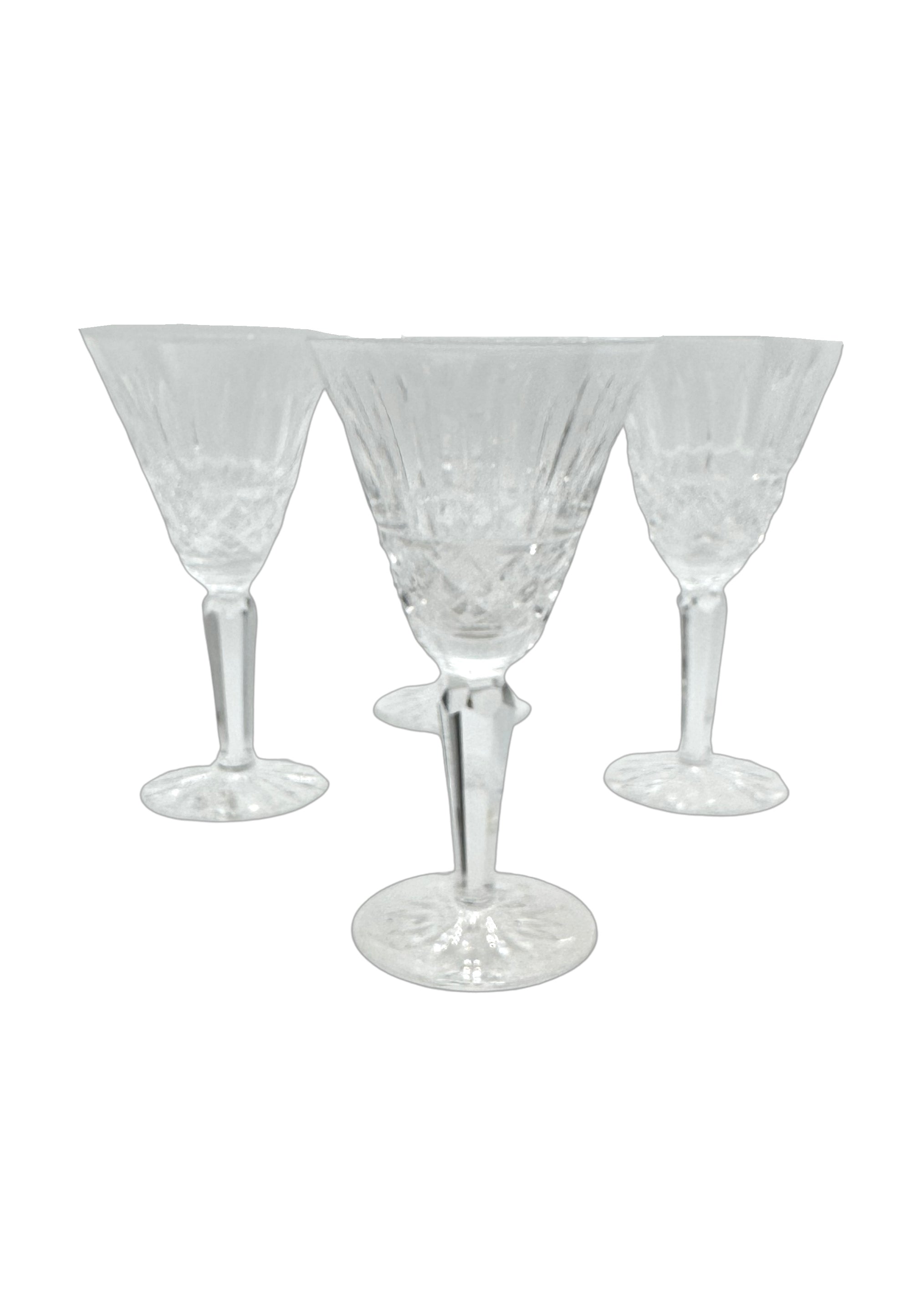 Vintage Waterford Glenmore Wine Glasses, Set of 4 - Hunt and Bloom
