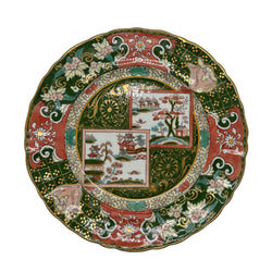 Antique 19th Century Mason's Plate,10" - Hunt and Bloom