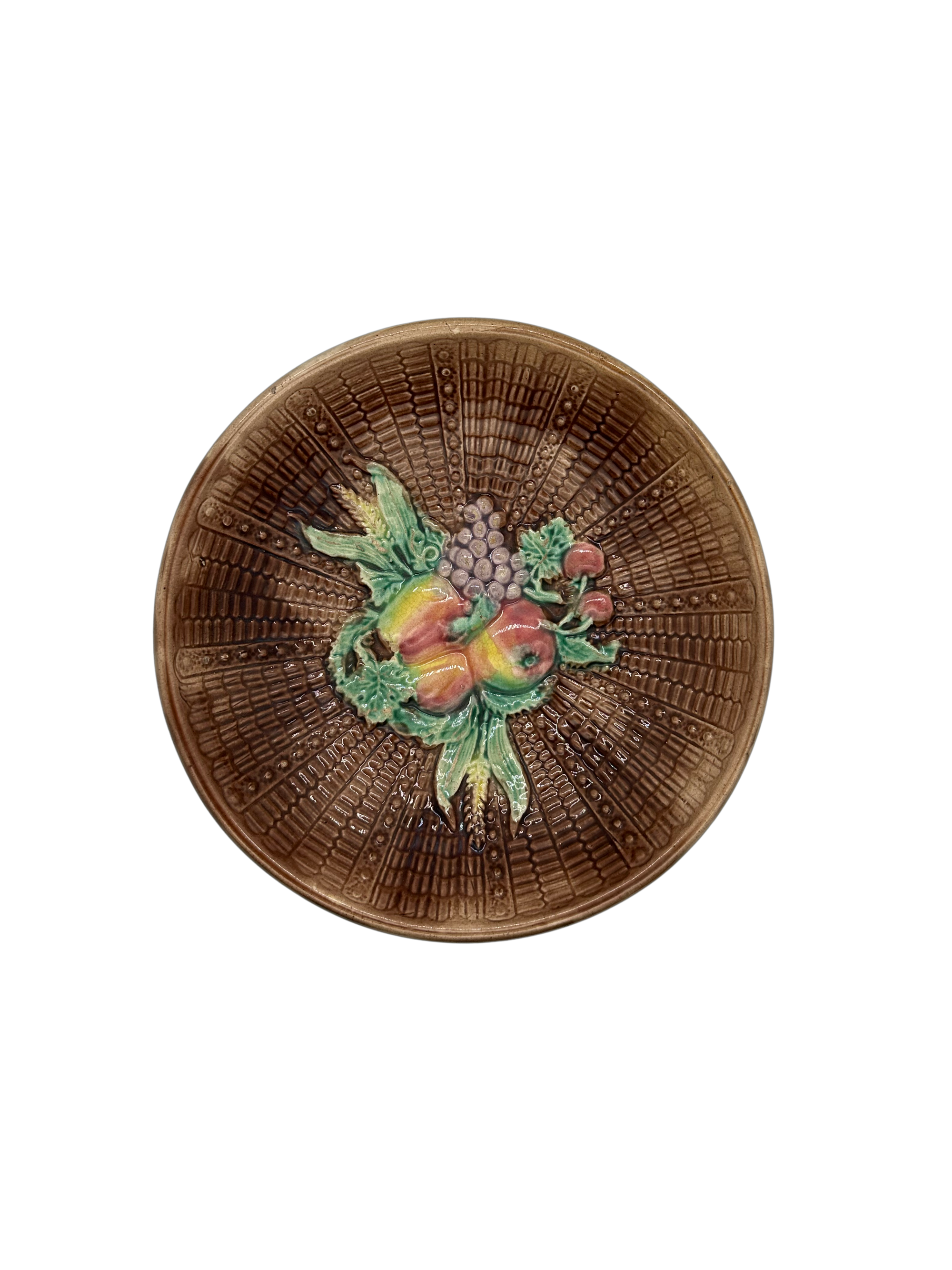 Majolica Brown with Fruit Bowl - Hunt and Bloom