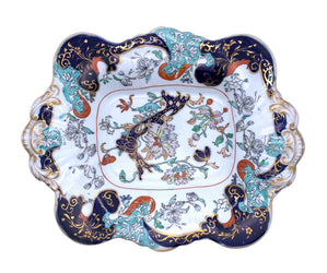 Antique Mason's Ironstone Dish - Hunt and Bloom