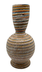 Vintage Italian Striped Vase 