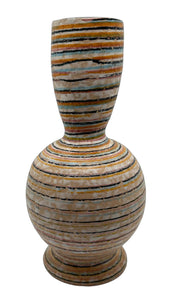 Vintage Italian Striped Vase 