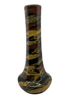 Early 20th C. Vintage Peters and Reed Brown Marble Glazed Vase - Hunt and Bloom