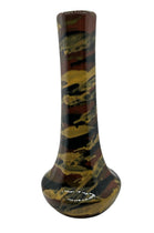 Early 20th C. Vintage Peters and Reed Brown Marble Glazed Vase - Hunt and Bloom