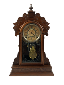 Antique F. Kroeber Mantel Clock - Hunt and Bloom