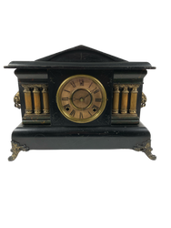 Antique William Gilbert Mantel Clock - Hunt and Bloom