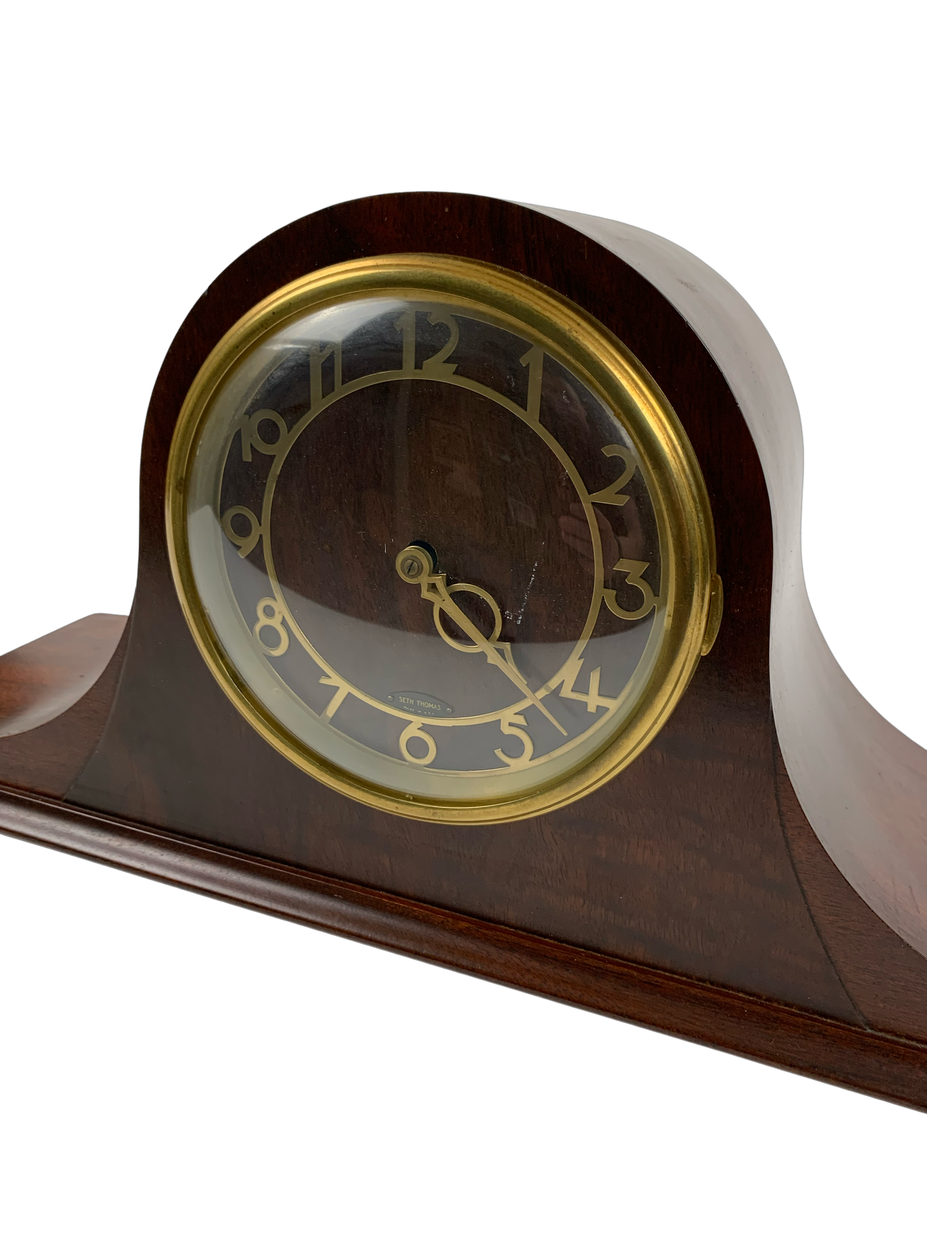 Vintage Seth Thomas Deco Electric Mantel Clock - Hunt and Bloom