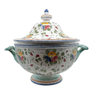 Vintage Italian Floral Tureen - Hunt and Bloom