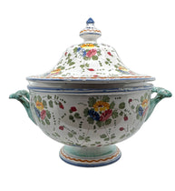 Vintage Italian Floral Tureen - Hunt and Bloom