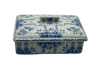 Vintage Delft Blue & White Box - Hunt and Bloom