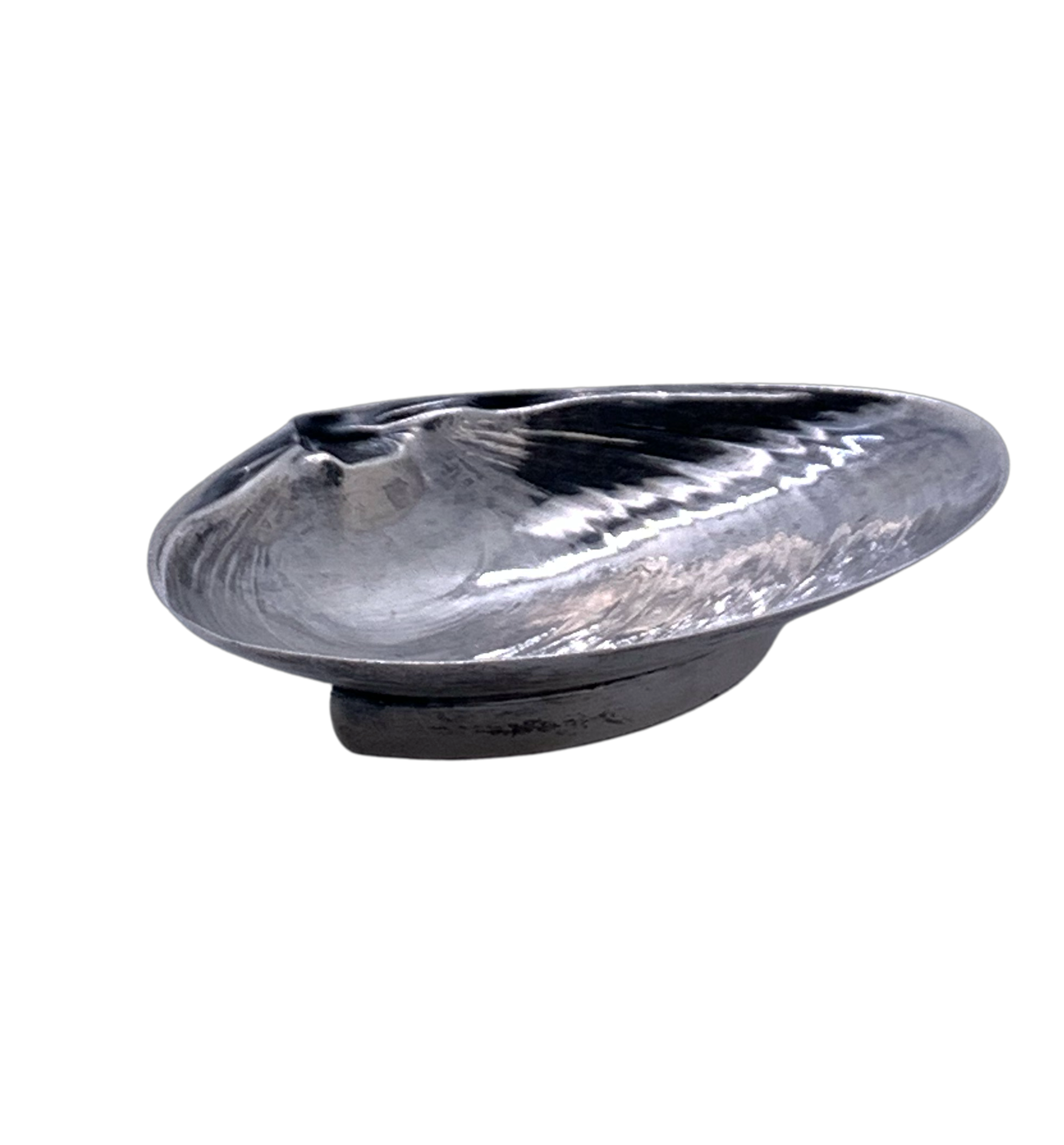 Vintage Sterling Silver Clam Shell, Small - Hunt and Bloom