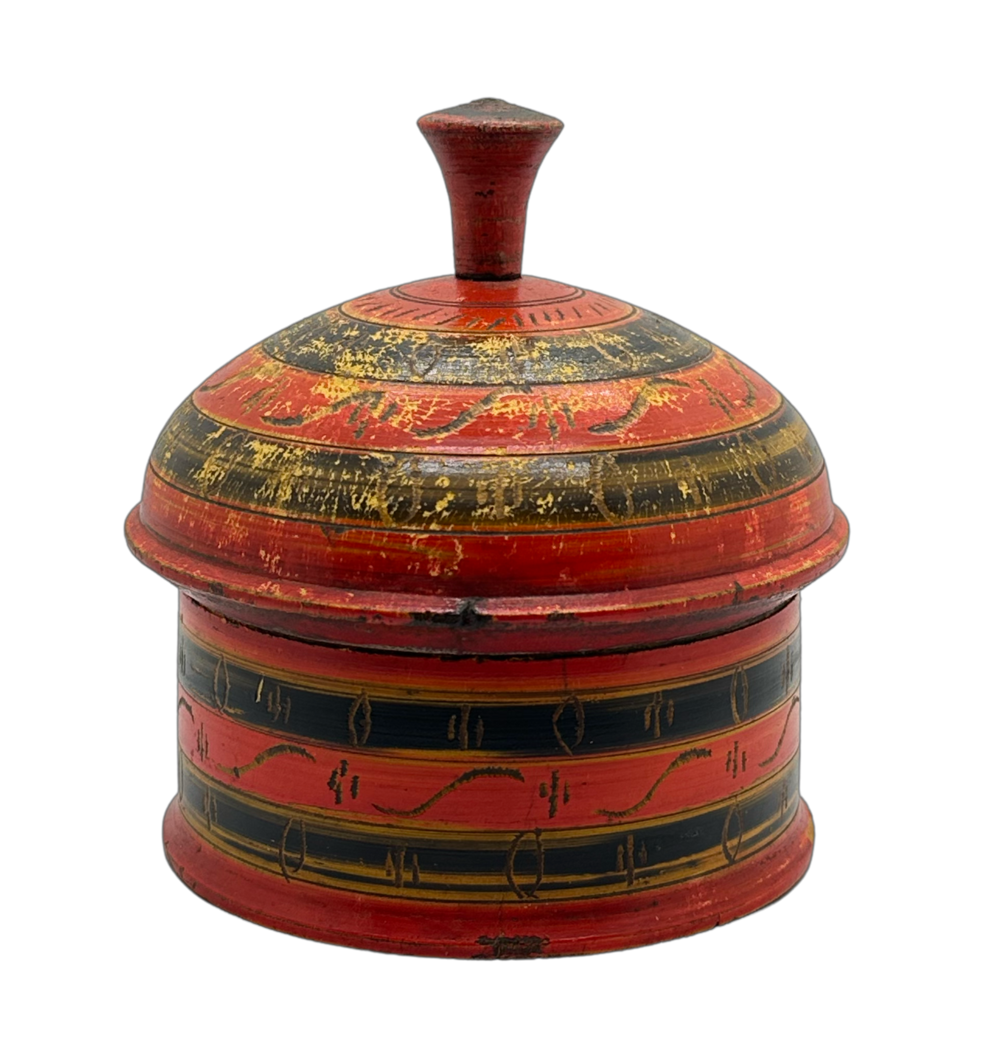 Vintage Afghan Spice Red Box, Large - Hunt and Bloom