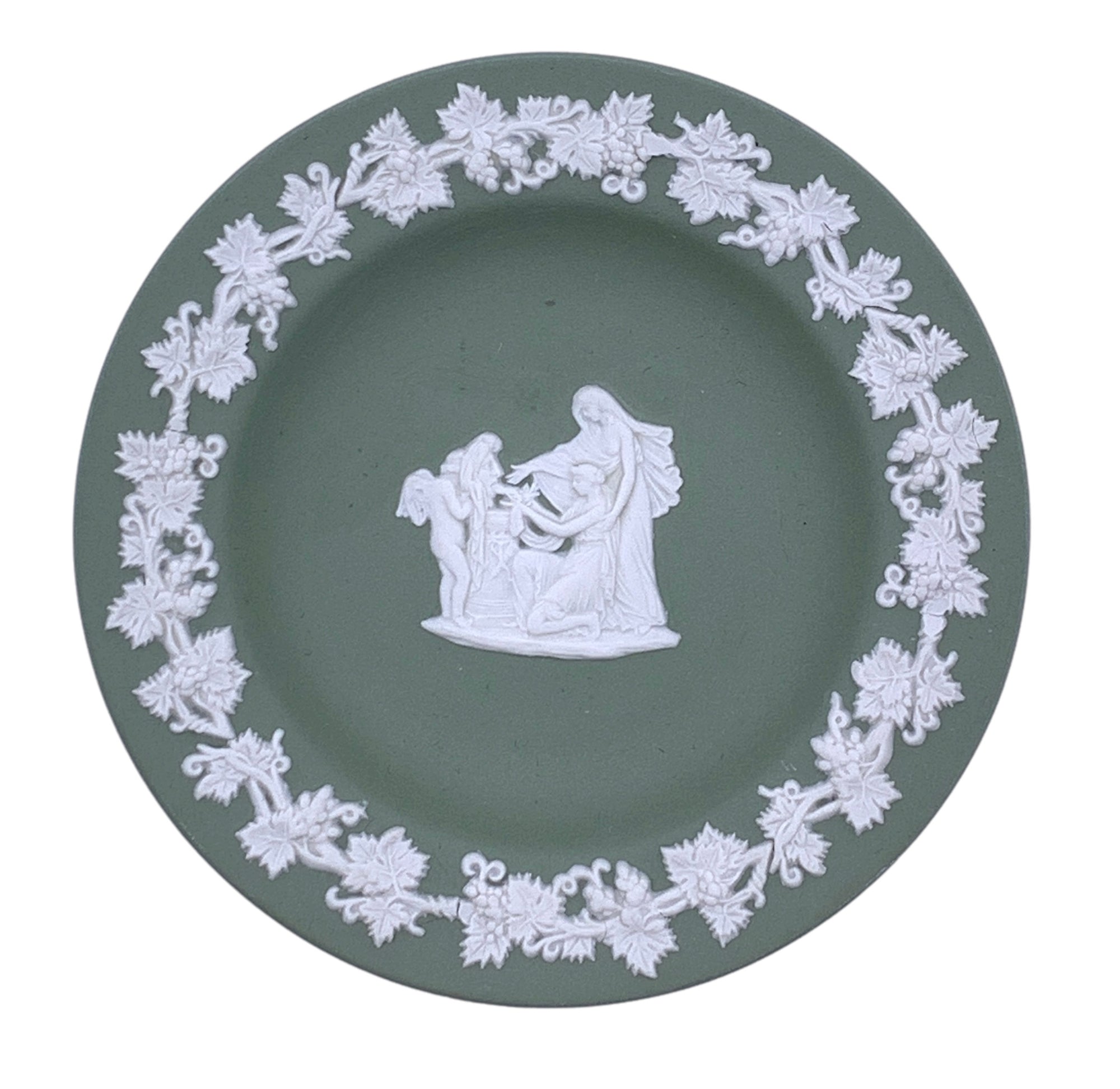 Vintage Jasperware Angels Dish - Hunt and Bloom