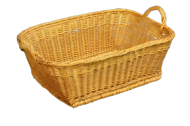 Vintage French Market Basket - Hunt and Bloom