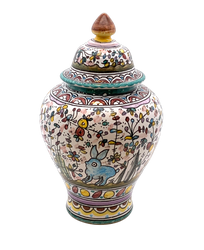 Vintage Berardos Portugal Ceramic Urn - Hunt and Bloom