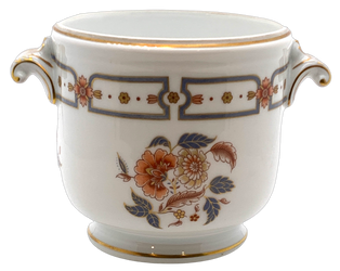 Vintage Richard Ginori Porcelain Cachepot - Hunt and Bloom