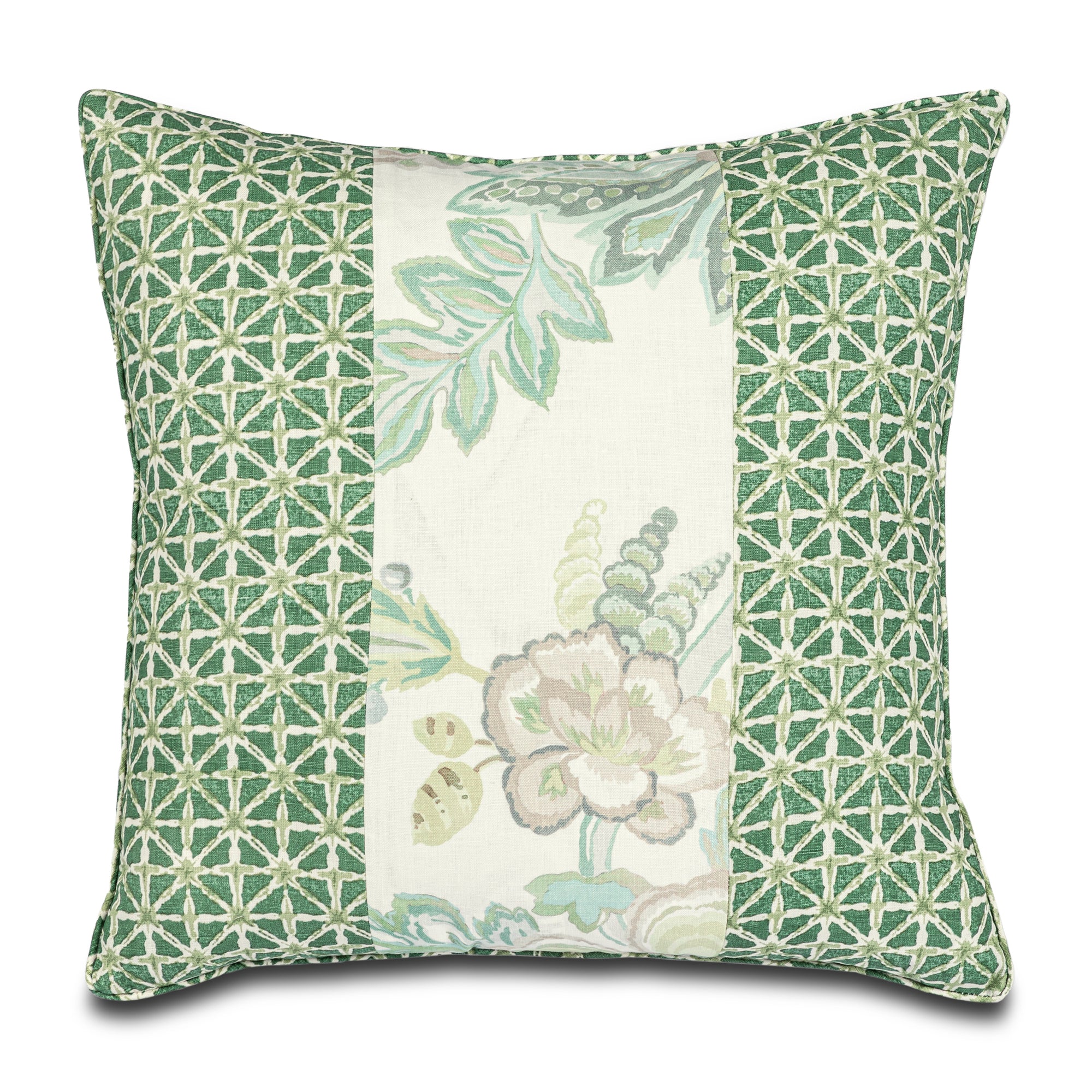Augustine Sylvan Pillow, Multi Green - Hunt and Bloom