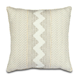 Whitaker Pillow, Grey/ Sand - Hunt and Bloom