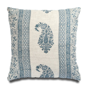 Portobello Pillow, Blue - Hunt and Bloom