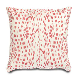 Les Touches II Indoor/ Outdoor Pillow, Berry - Hunt and Bloom