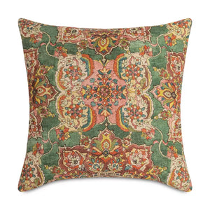 Granada Print Pillow, Jewel - Hunt and Bloom