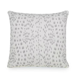 Les Touches Pillow, Gray - Hunt and Bloom