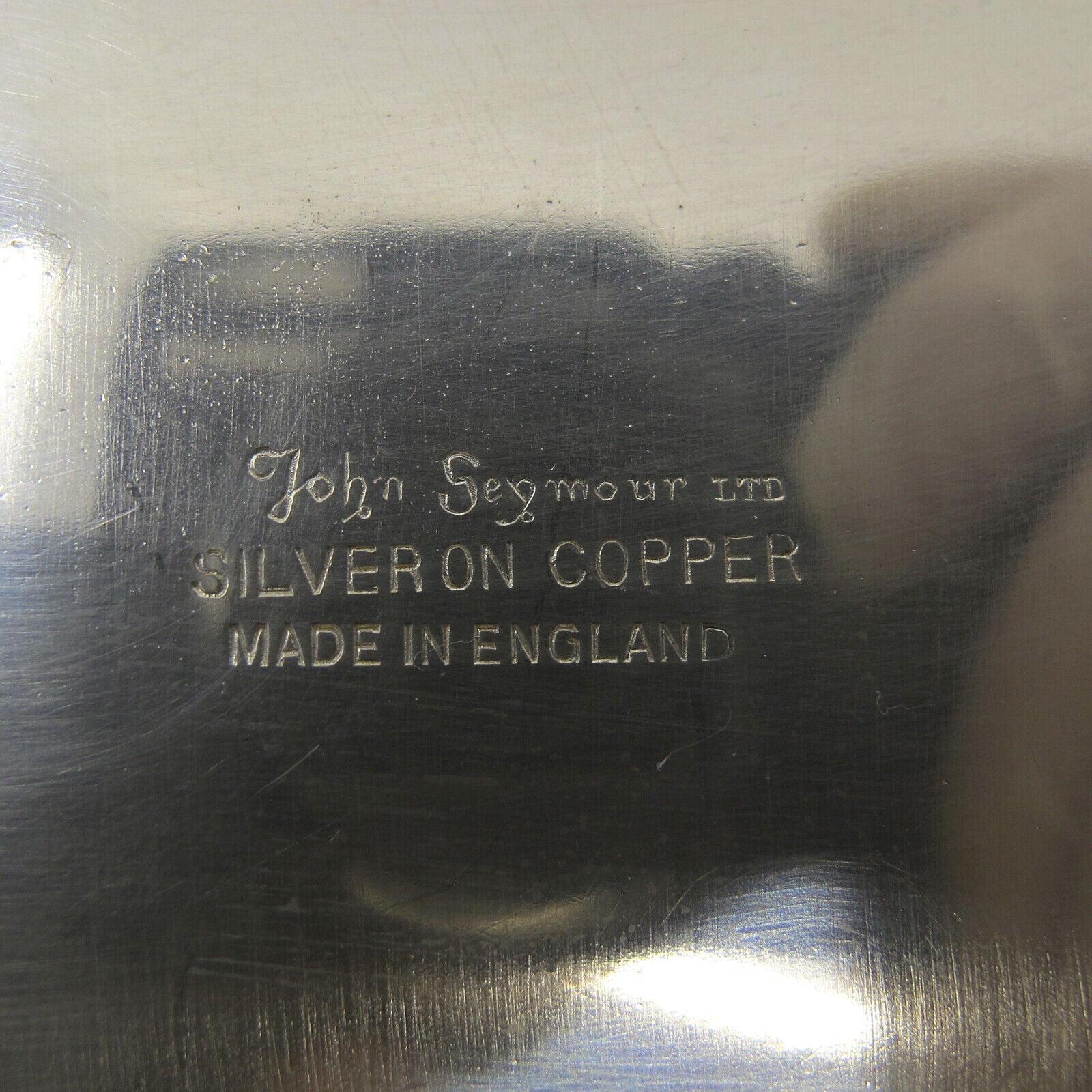 Vintage John Seymour Silverplate Tray
